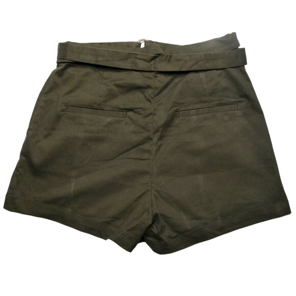 Dynamite Short with Belt in Moss Green, size Small - Picture 2 of 11